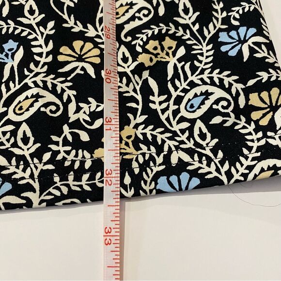 J.McLaughlin Floral Paisley Long Mini Shift Dress Women's Size Large - Picture 11 of 13